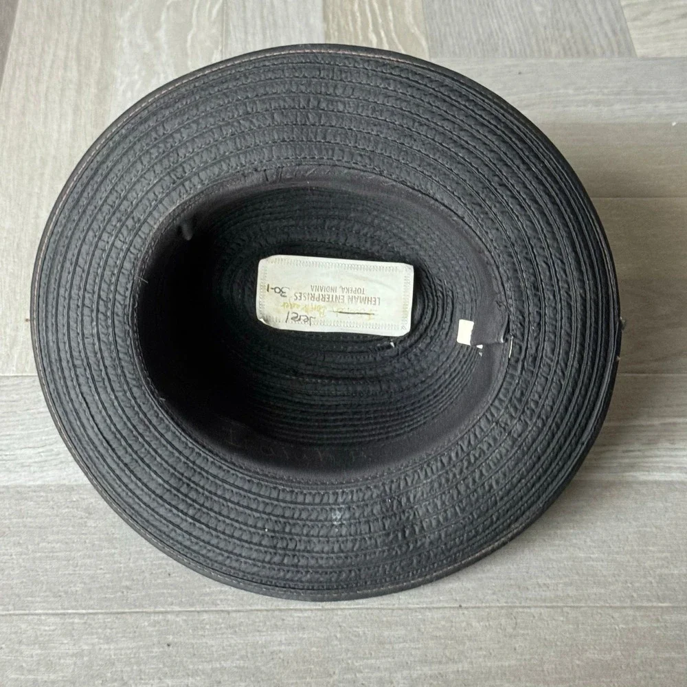 Black Amish Fedora Hat Lehman Enterprises Indiana‎ Dress Formal Party